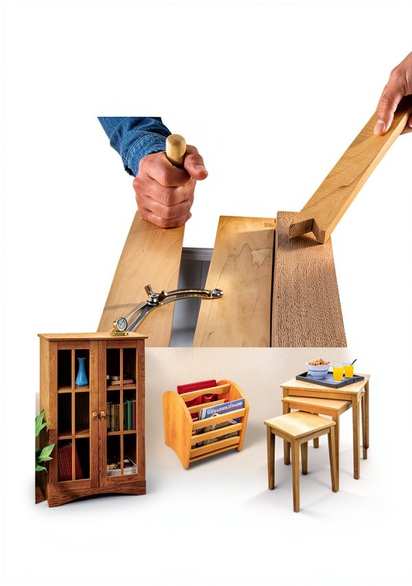 Woodworking Projects for Beginners: A Step-by-Step Guide by Design-0