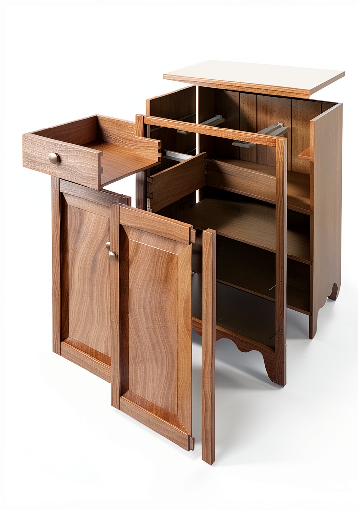 Installing Design Originals Home Carpentry Guide First Edition Woodworking on a wooden desk