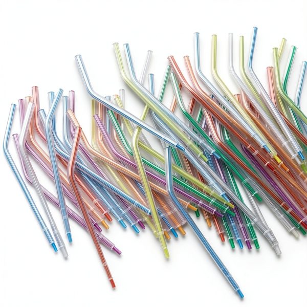 Dental Air Water Syringe Tips Vocadok 500pcs 3‑Way Rainbow Nozzles-3