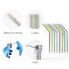 ANNWAH 1000PCS Dental Disposable Air Water Spray Syringe Nozzles Colorful Spray Tips/Tubes Dental Office Use-4